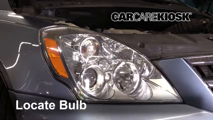 2008 Hyundai Entourage GLS 3.8L V6 Lights Highbeam (replace bulb)